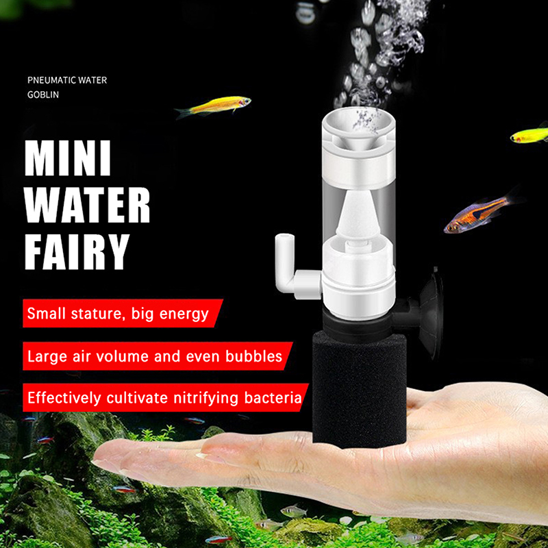 Reef Tank Filter - ♬ Luchtgedreven aquariumsponsfilter met superstille werking