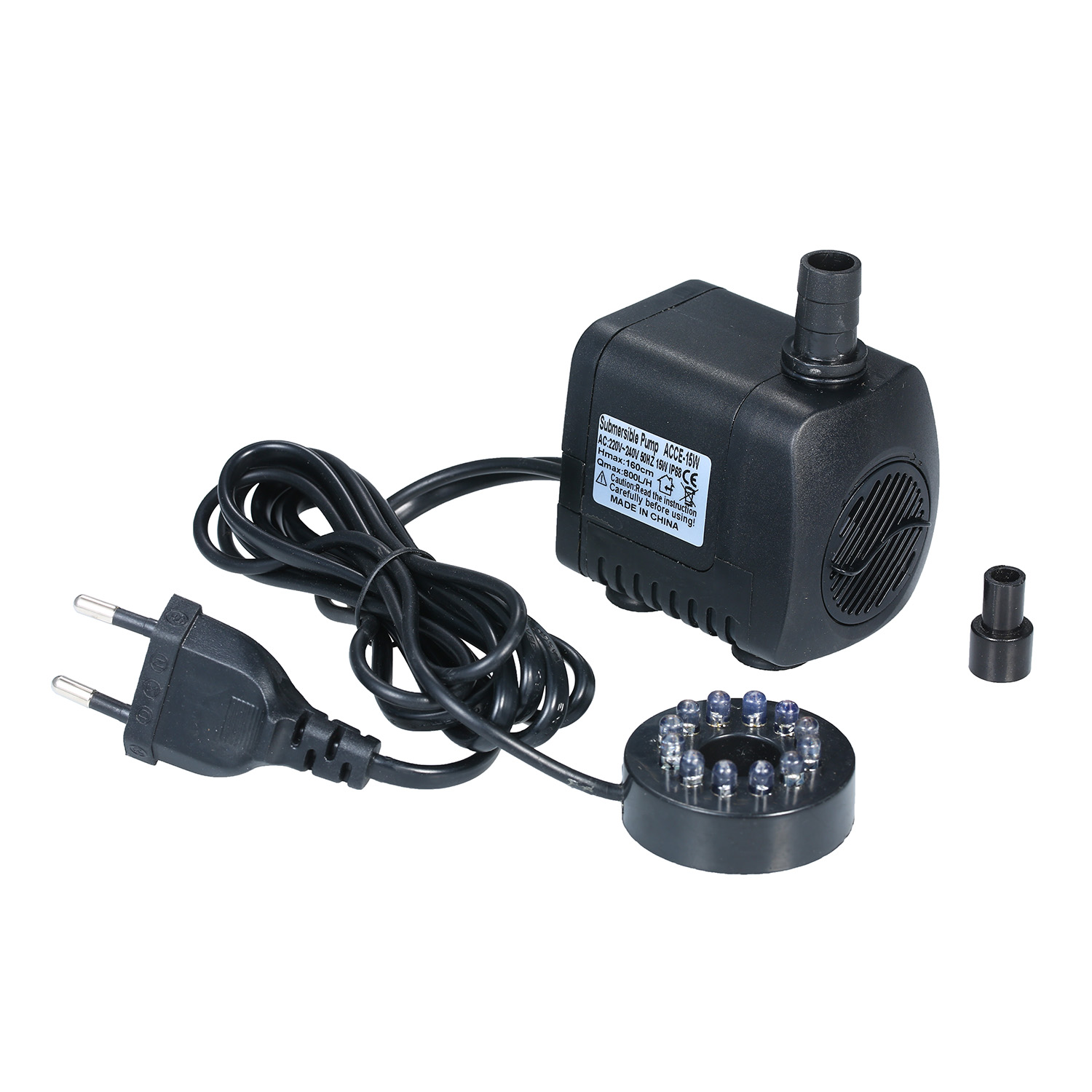 Aquarium Marine Lights - LED Licht Dompelpomp 800L/H Ultrastille Aquarium