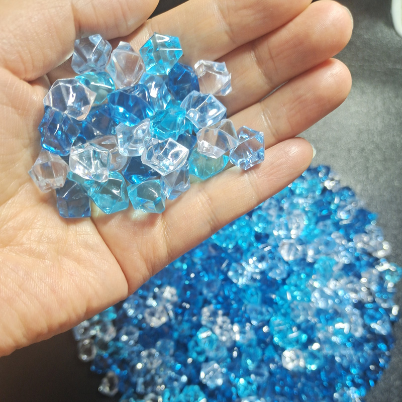 Marine Aquarium Cube - 100PCS Crushed Diamond Gem Kristallen Stenen