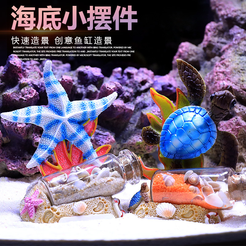 Marine Aquarium Epoxy - Aquariumkoraaldecoratie Clownvis Mariene tank Landschapsversieringen Kleine