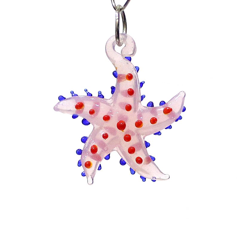 Marine Aquarium - Schattige zeester charme miniatuur glazen zeester
