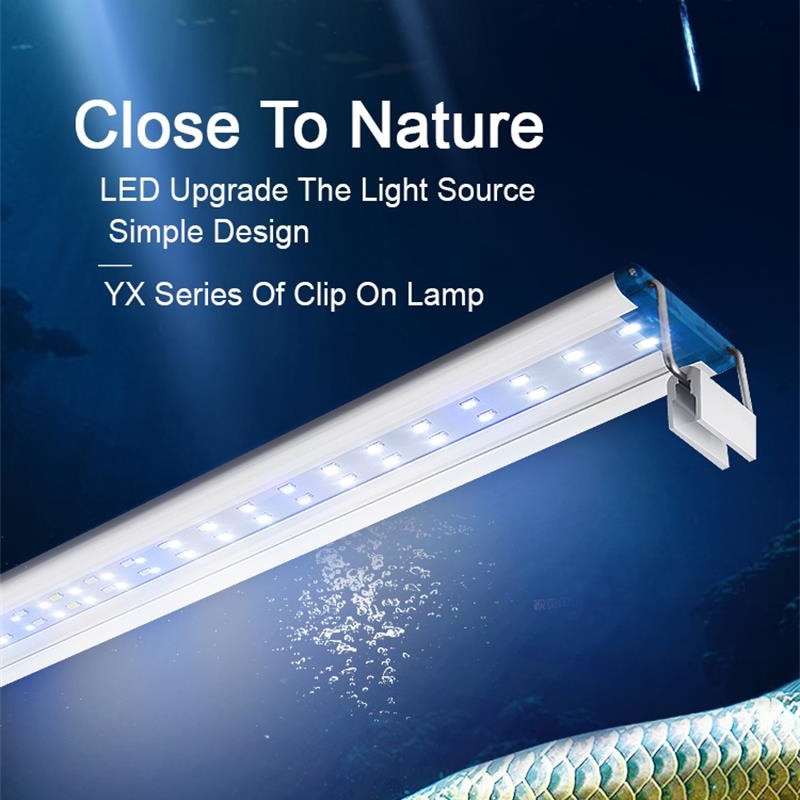 Aquarium Marine Lights - Extensible Waterproof Clip on Lamp voor