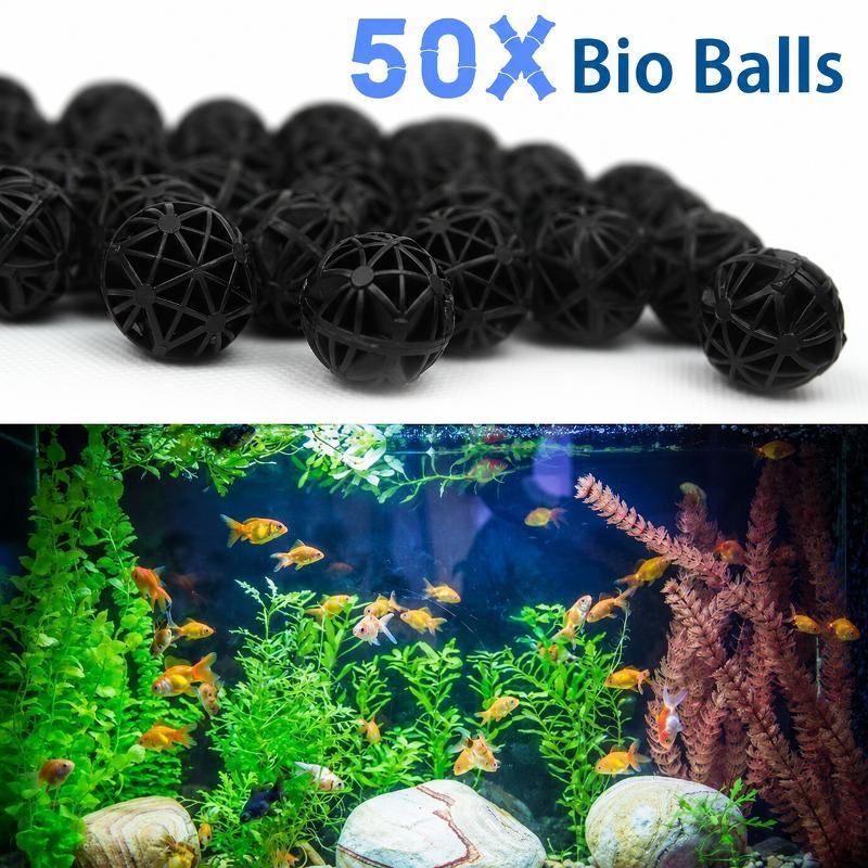 50 stuks 16mm aquarium biofilt - Marine Fish Tank recensie en prijs