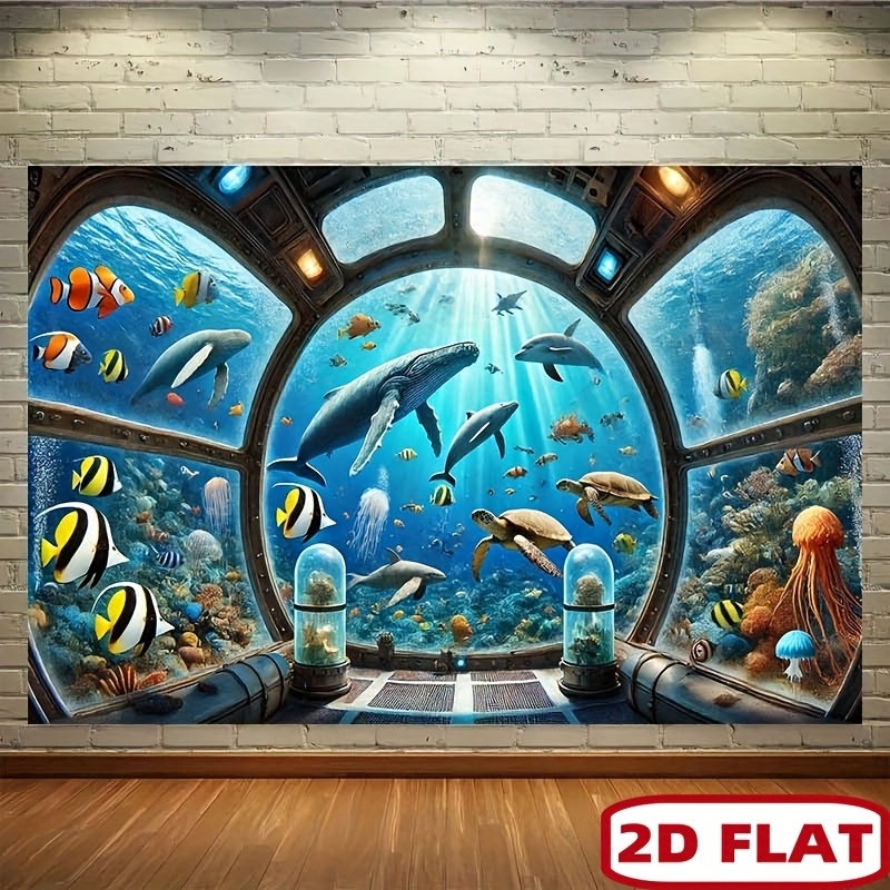 Onderwater Onderzeeër Raam Wal - Ocean Aquarium recensie en prijs