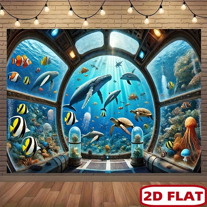 Onderwater Onderzeeër Raam Wal - Ocean Aquarium recensie en prijs