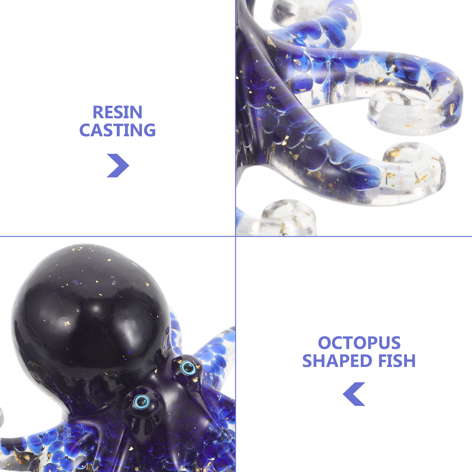 Kristallen Octopus Bureau Deco - Marine Aquarium Epoxy recensie en prijs