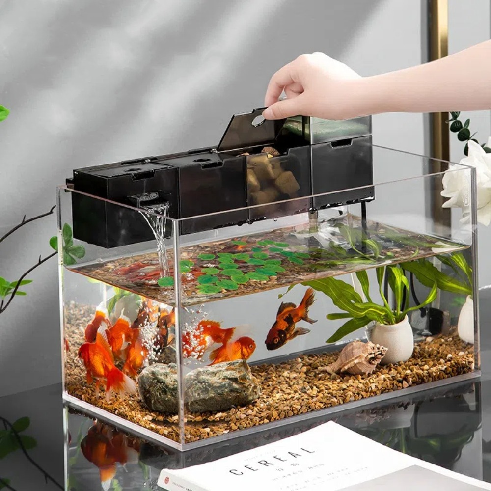Drie-in-één externe aquariumfi - Reef Tank Filter recensie en prijs