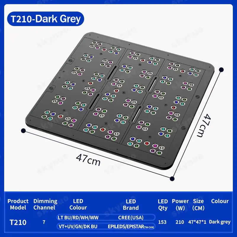 TLF KASSRAY T210 210W Volledig - Reef Lighting recensie en prijs