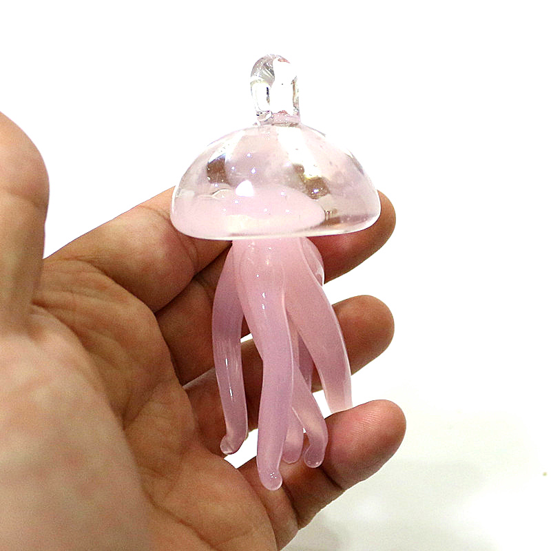 Roze Kwallen Glazen Hanger Leu - Marine Aquarium recensie en prijs