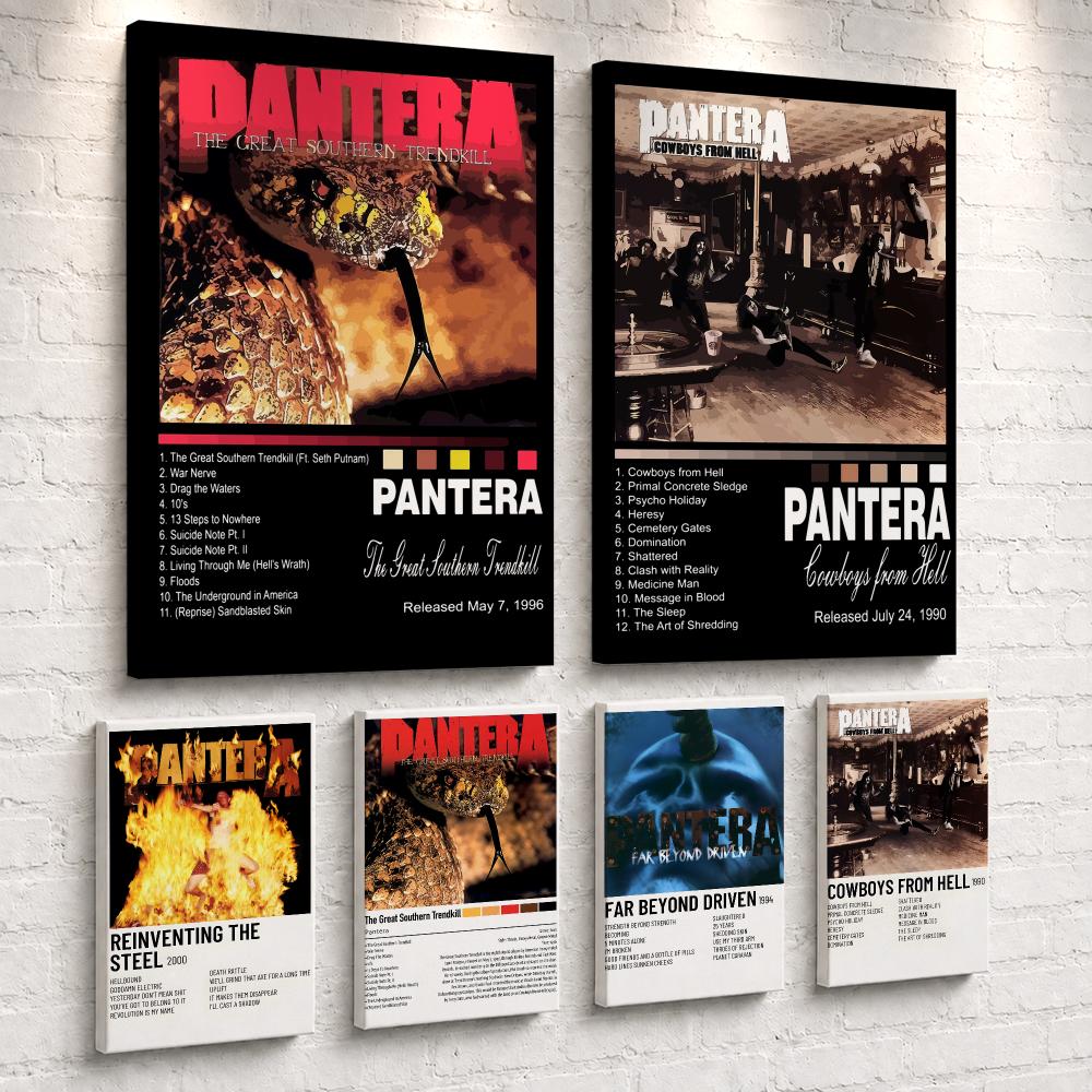 Rockband Muziekalbum P-Pantera - Live Rock recensie en prijs
